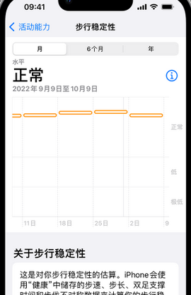 盐湖iPhone手机维修如何在iPhone开启'步行稳定性通知'