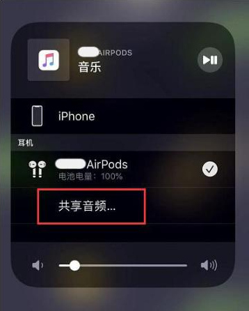 盐湖苹果14音频维修点分享iPhone14音频共享设置方法 