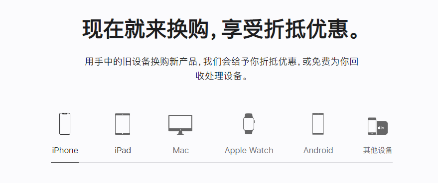 盐湖苹果手机维修分享iPhone以旧换新的去处 