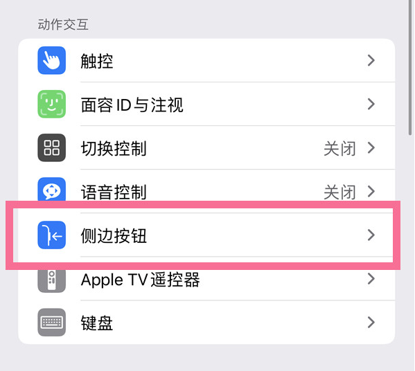 盐湖苹果14维修店分享iPhone14 Plus侧键双击下载功能关闭方法 