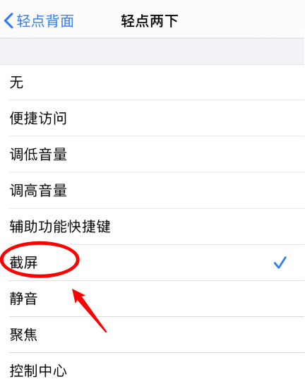 盐湖苹果手机维修分享iPhone12如何启用双击截屏 